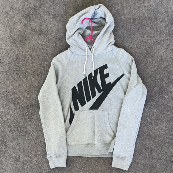 Nike Sweaters - gray nike sweatshirt